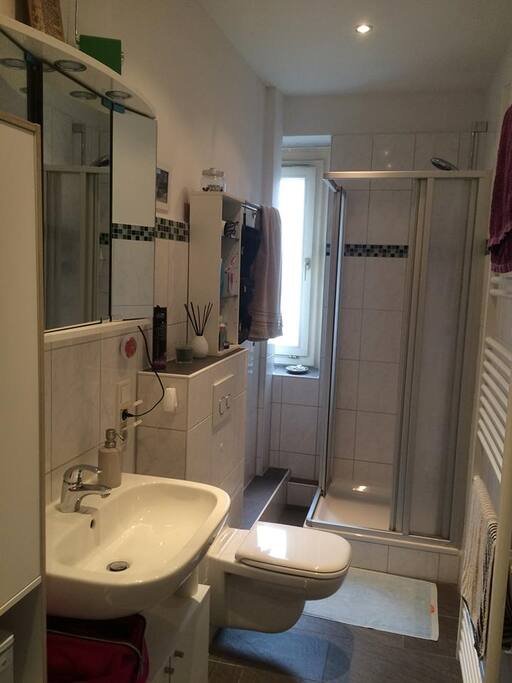 The bathroom