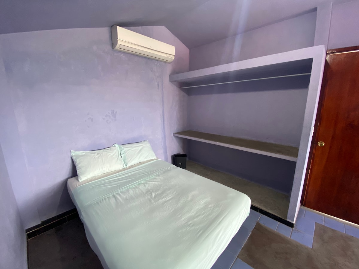 Двойно легло (без покривка) с климатик