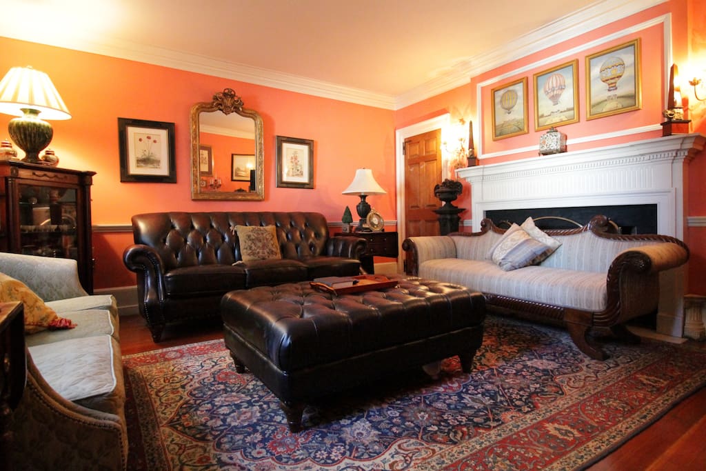 Comfortable sitting room.