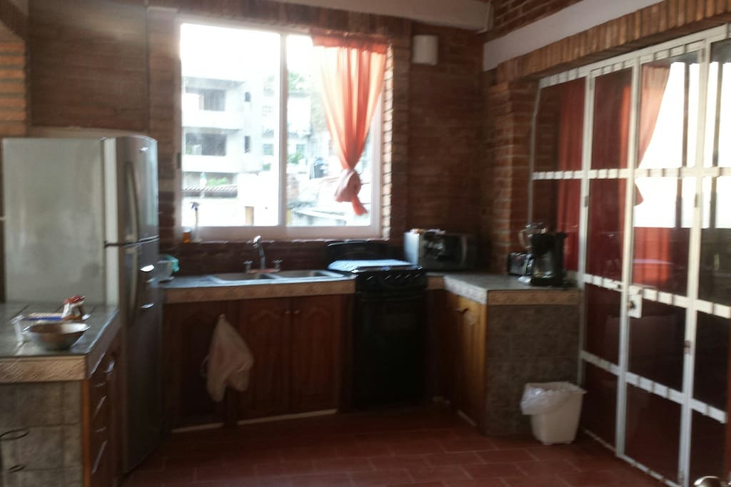 Kitchen with Ocean View