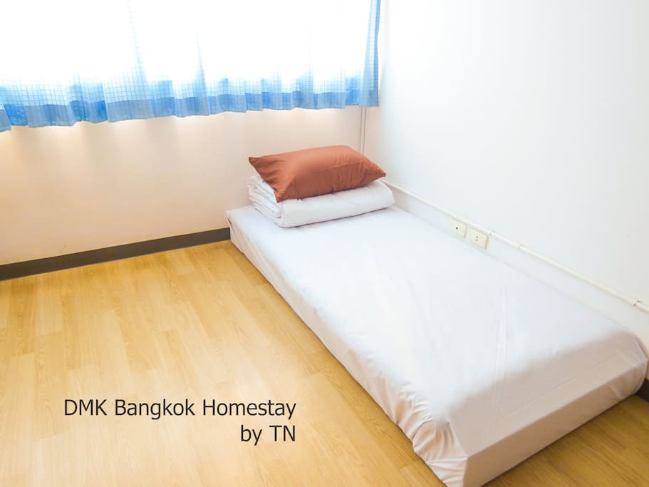 2 floor beds in the big public room