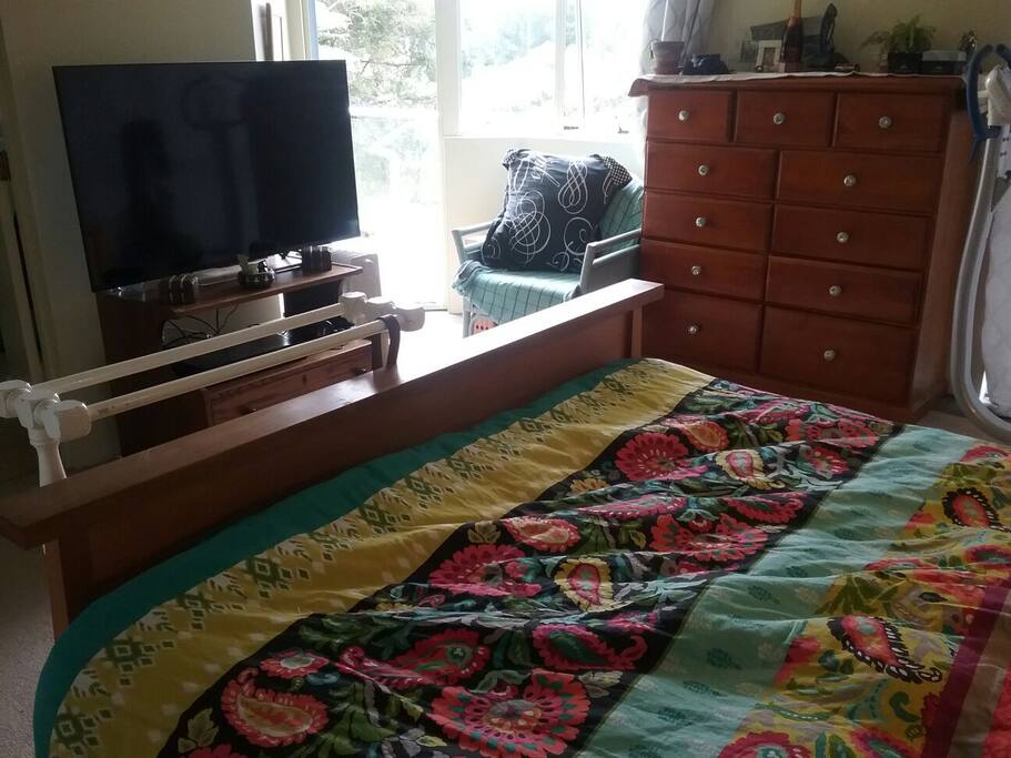 Cable TV and access to private balcony.