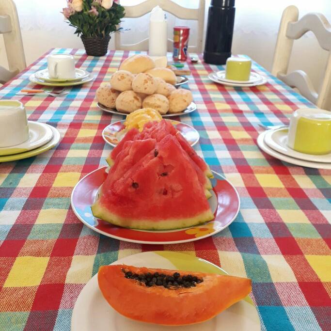 Delicioso café da manhã mineiro