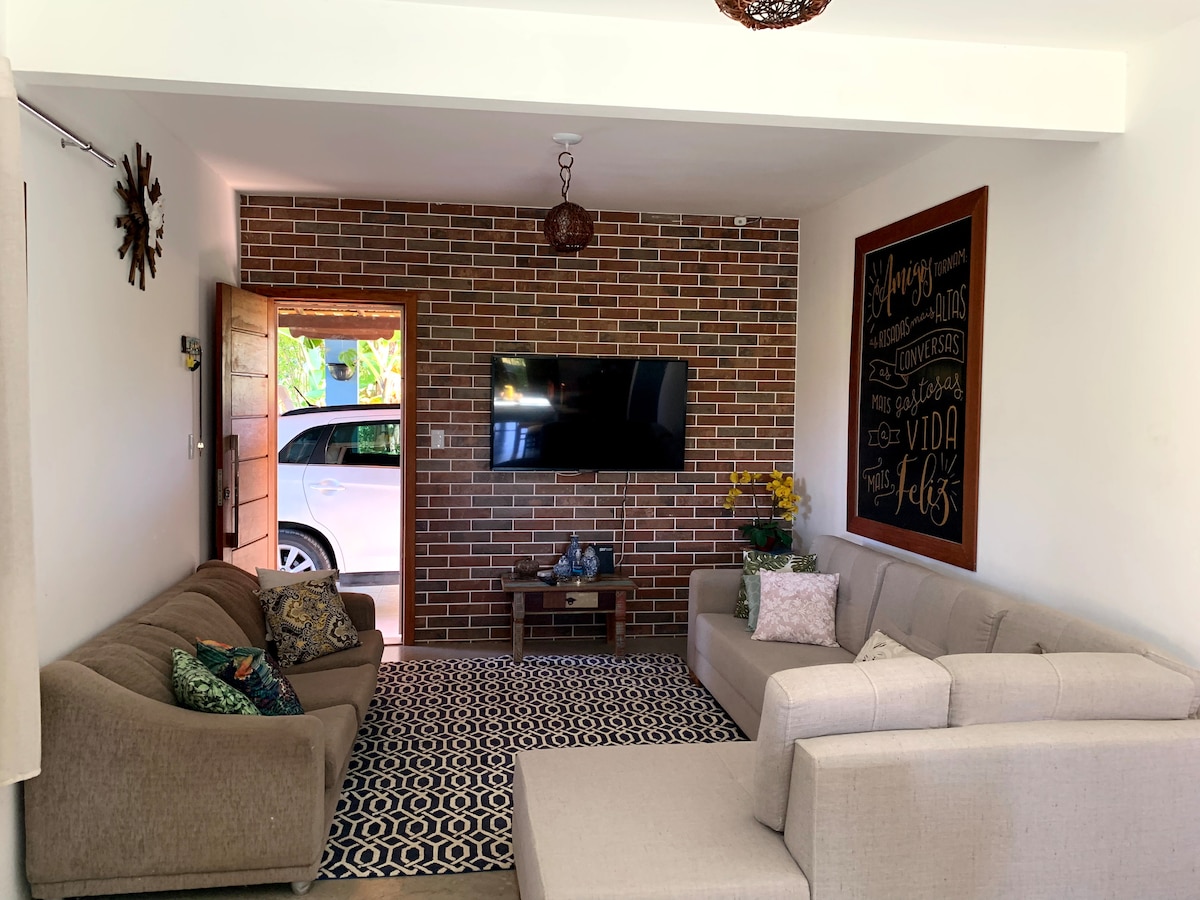 Top Airbnb: Recanto Agradável house with pool and air-conditioning in Espírito Santo