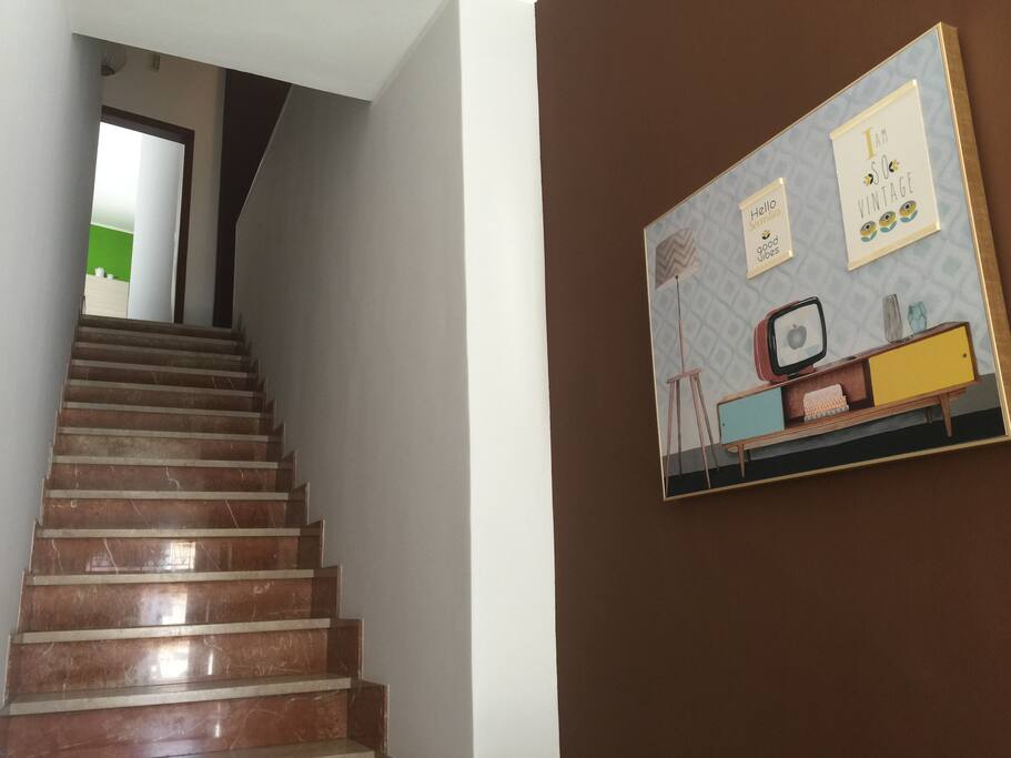 La scala d'ingresso
