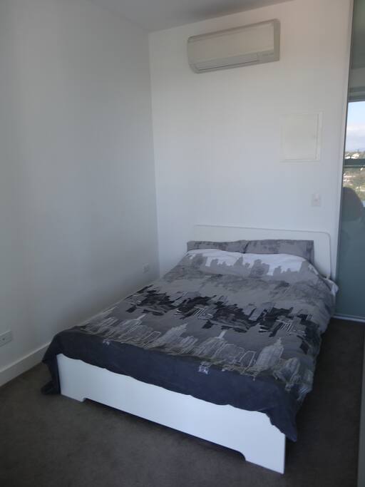 Comfy double queen size bed