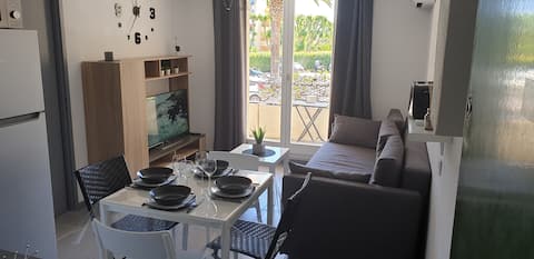 T2 pour 4 pers Les Sablettes - Petit Dej - Clim