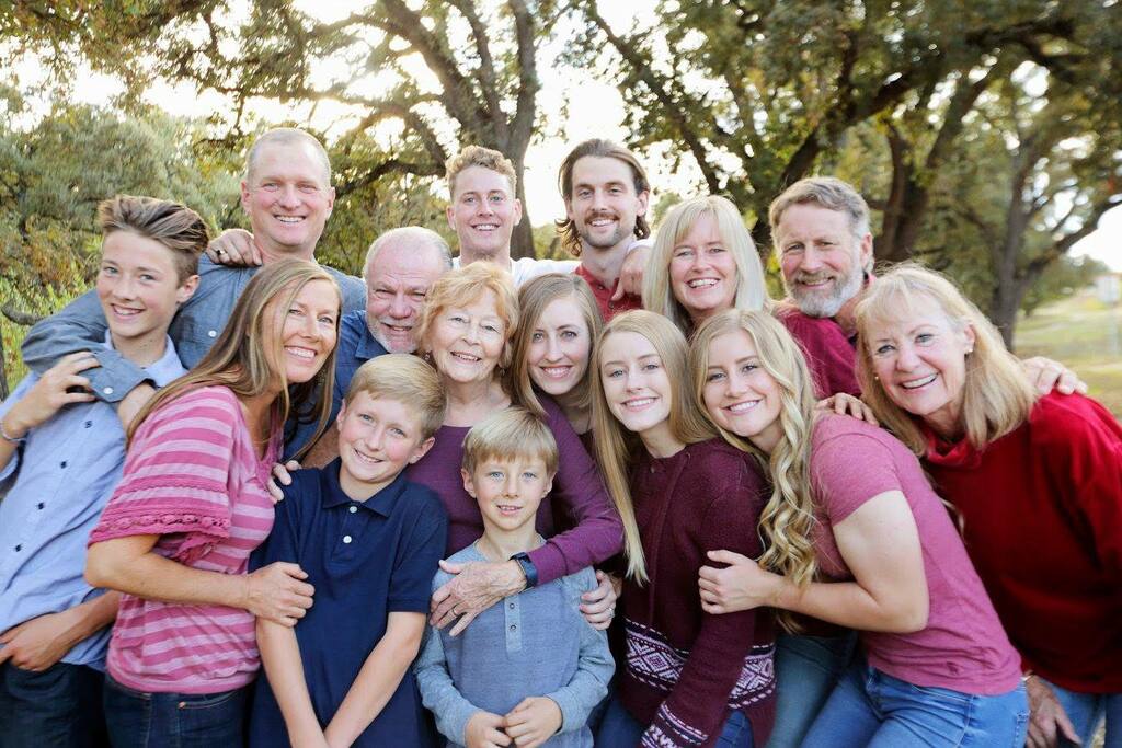 Our incredible family, all travelers.