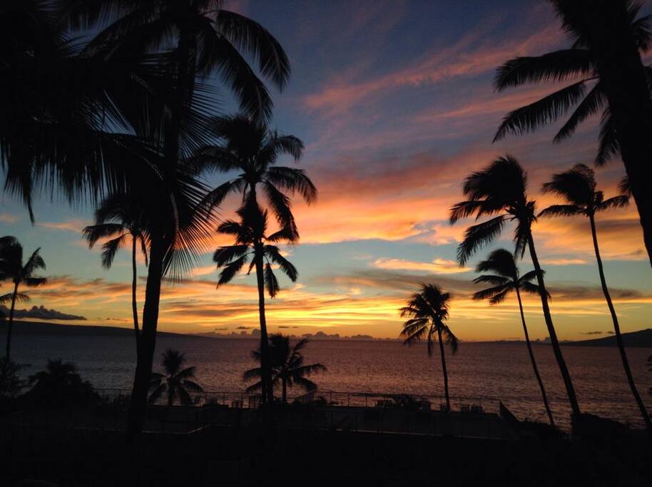 Evenings are beautiful here!