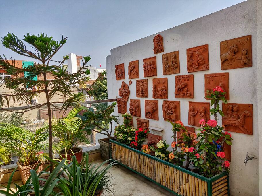 The balcony will give you the traditional feels! :D
