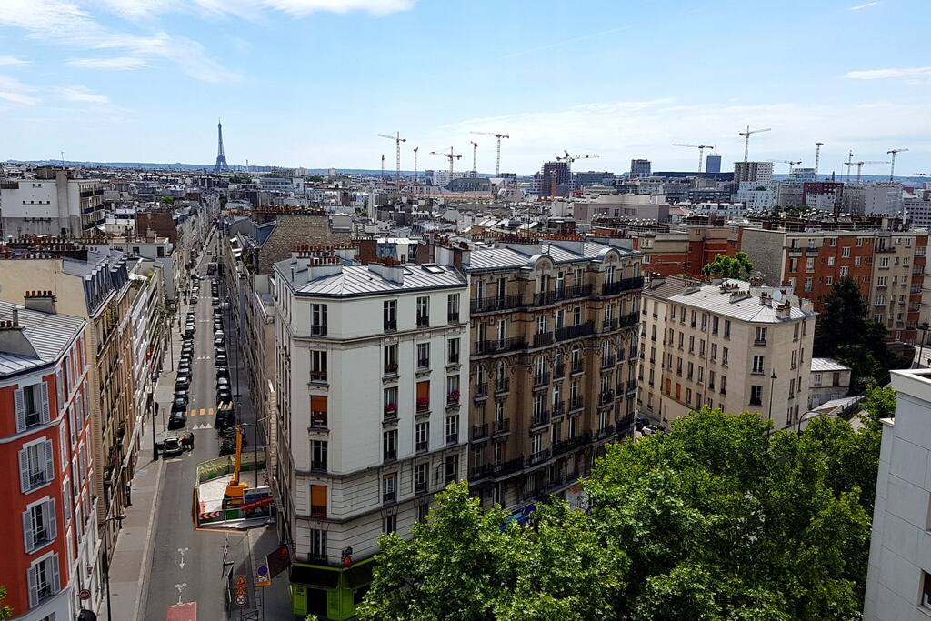 Vue depuis le salon / View from the living room