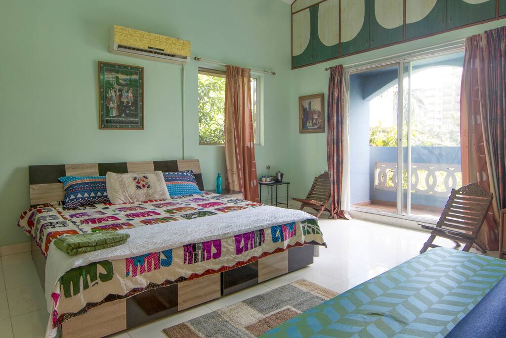 Attached Balcony with the room