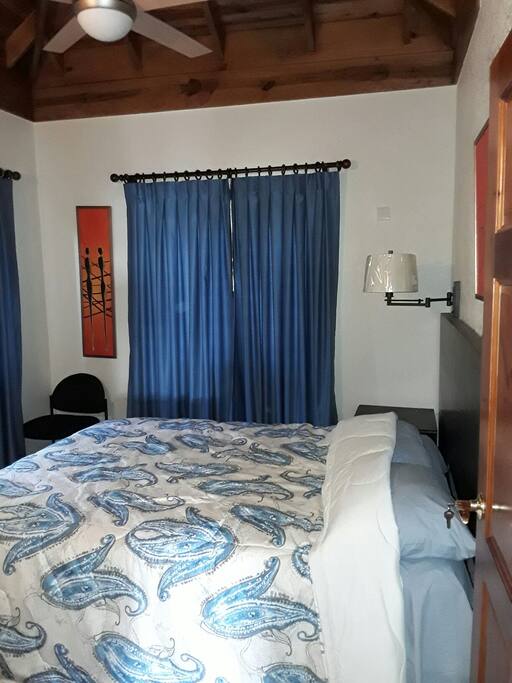 Two similar bedrooms