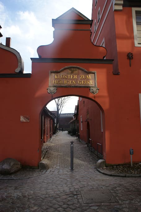 Eingang zur Klosteranlage