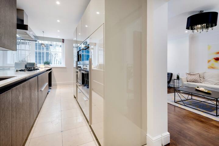 Stylish apartment with patio in central London gallery image 4
