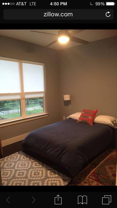 This room is also more modern and "All-White" designed.