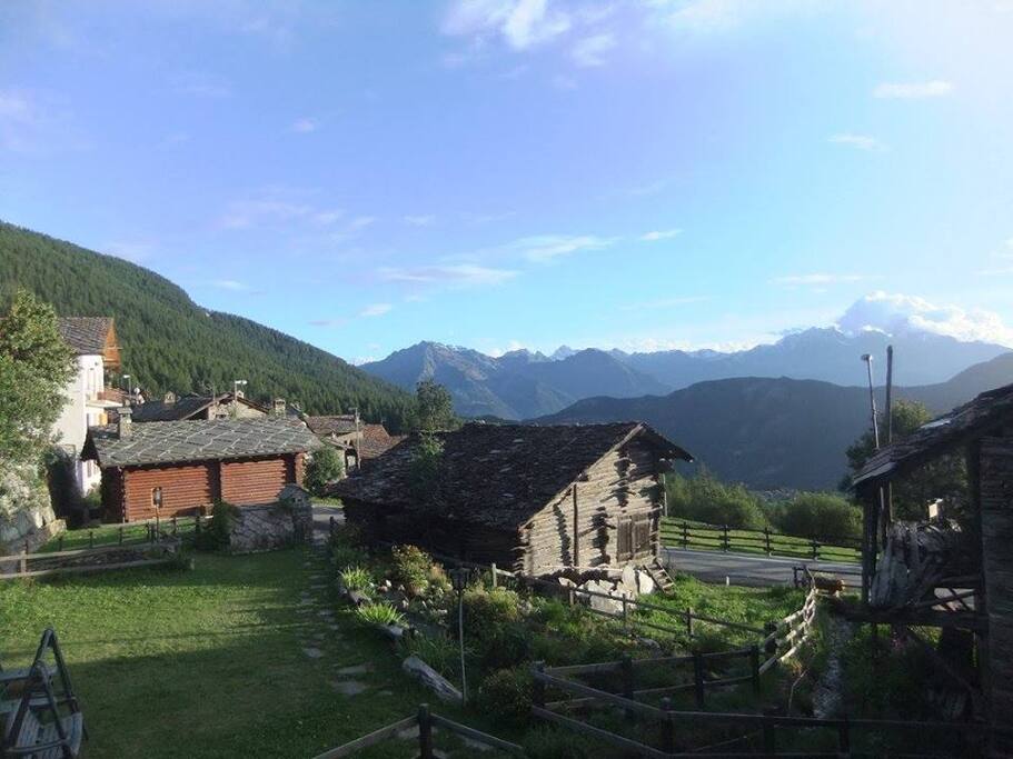 View from the balcony