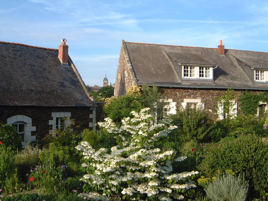 Maison de plain pied sur le jardin