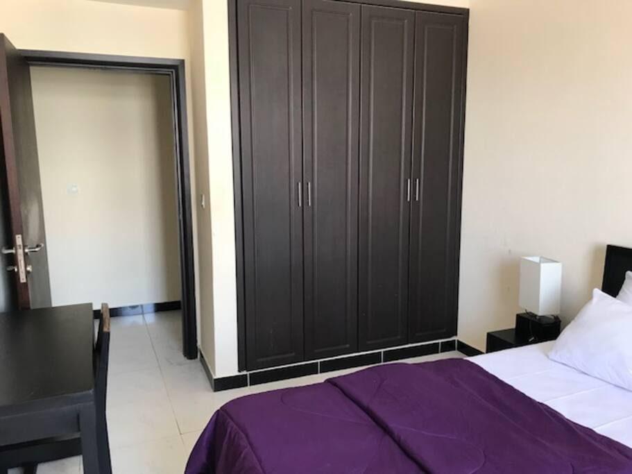 private room with a key, closet avaliable