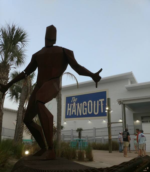 HANGOUT across from the HANGOUT!