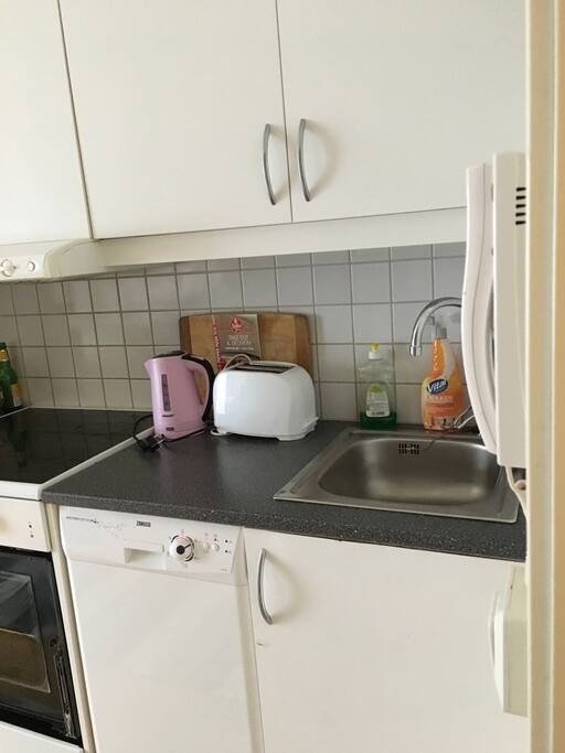 Practical little kitchen