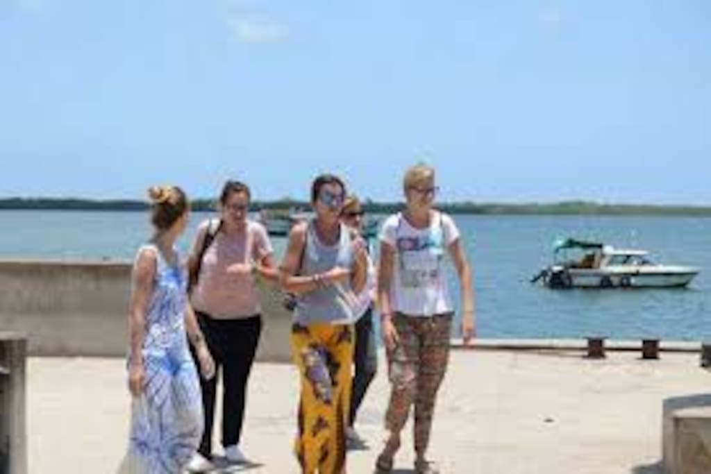 Interact with visitors who are fond of visiting Mombasa.