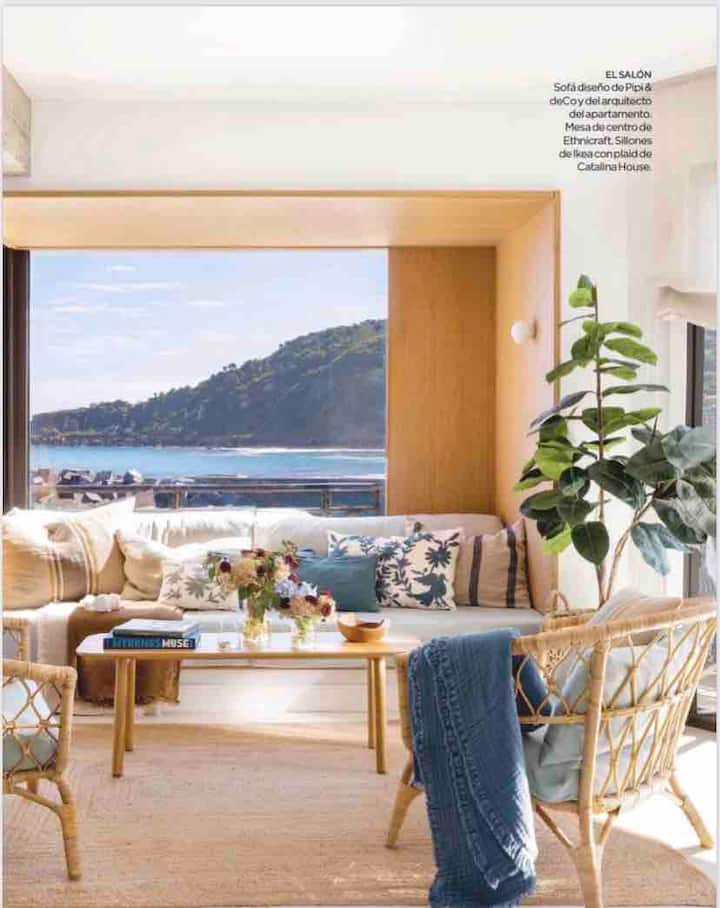 Next to the beach| 180º Sea views|High speed WIFI