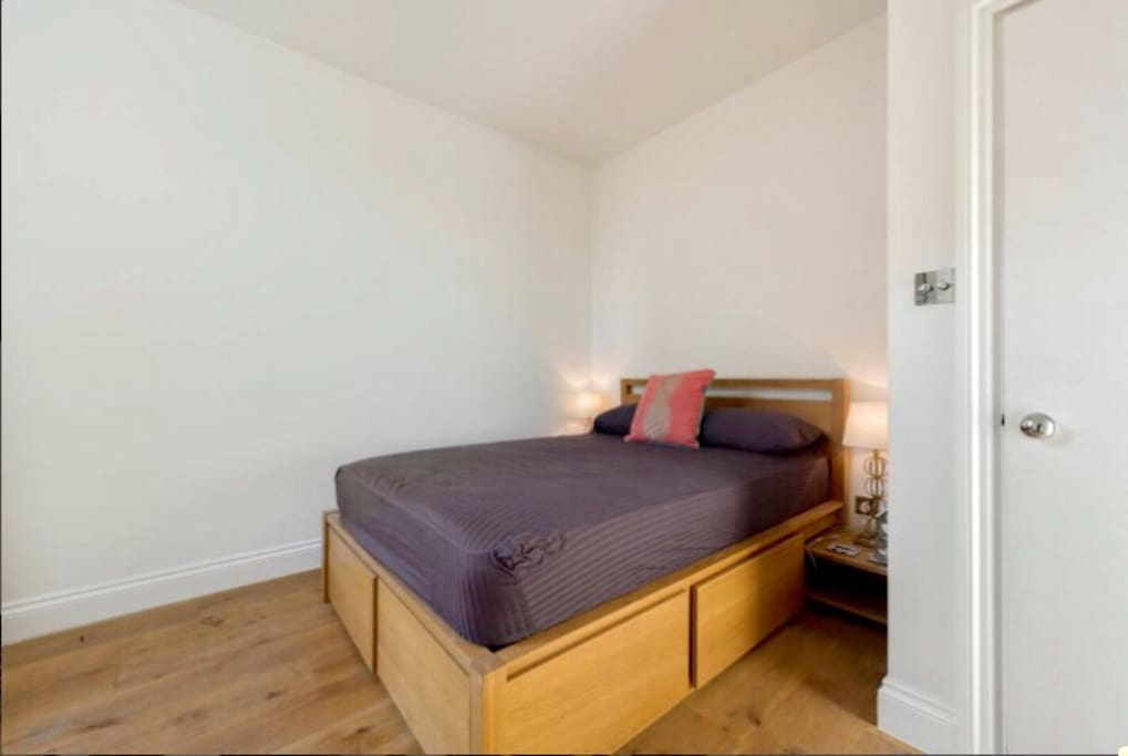 Your Room - Spacious, spotless with plenty of light and French doors...