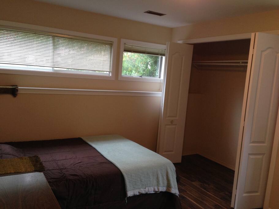 Huge walk-in closet