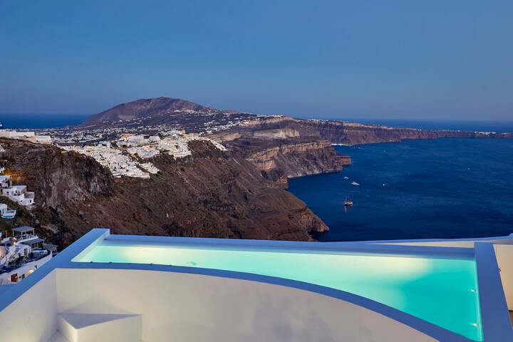 Olia Cave, 2 bedrs, heated pool, views, steam bath gallery image 3