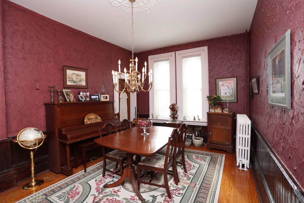 Dining room for breakfast