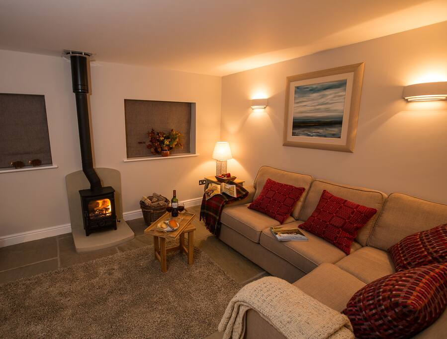 Cosy lounge for Autumn nights in...