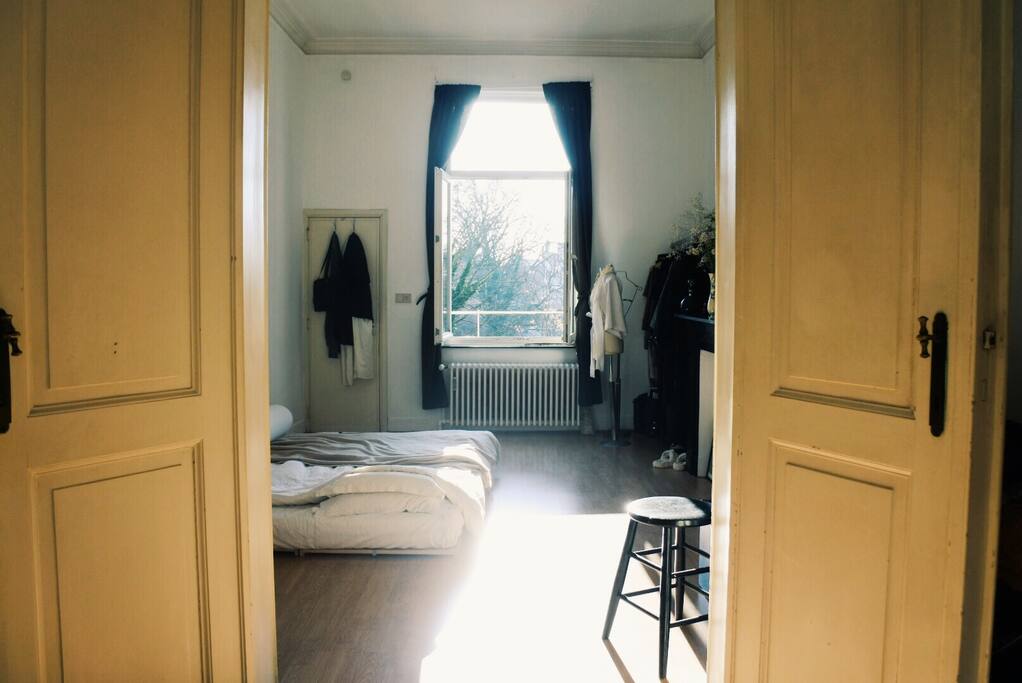 Chambre - vue depuis salon