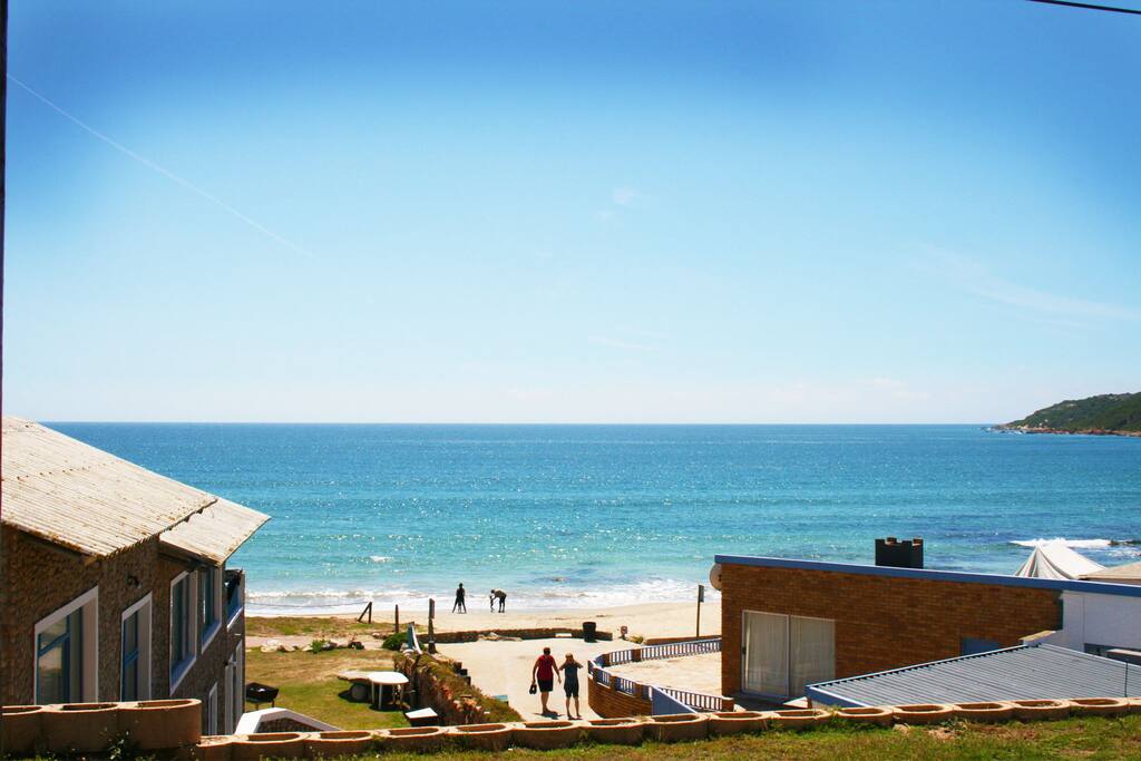 View from the house (main swimming area)