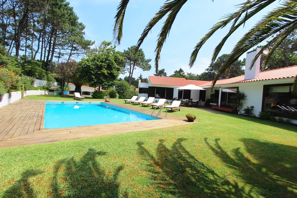 Pool and garden area
