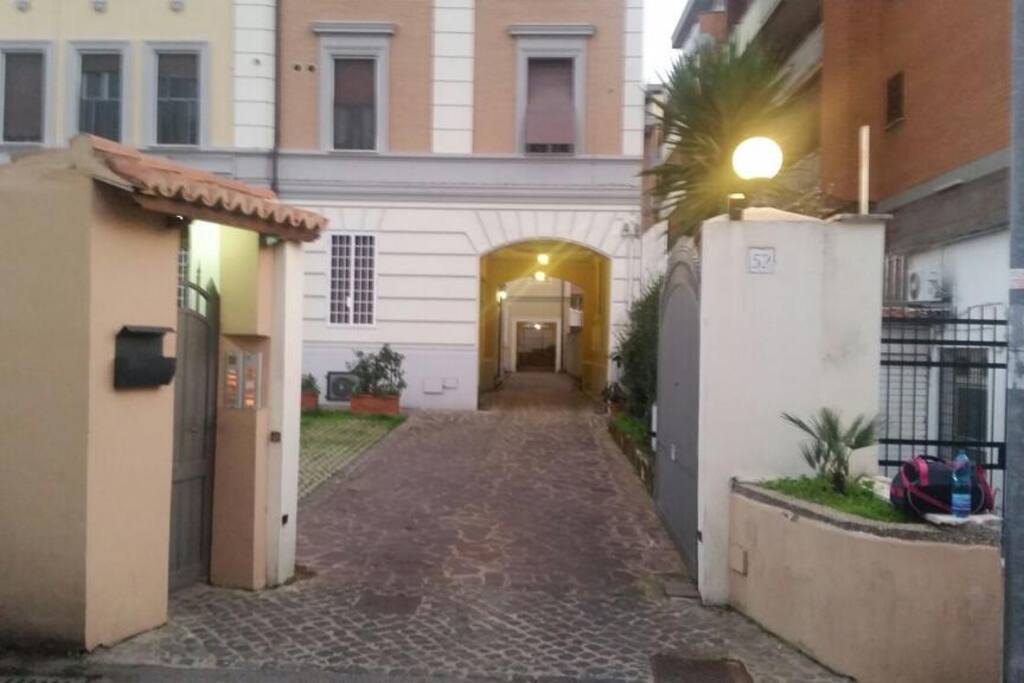 Ingresso condominio