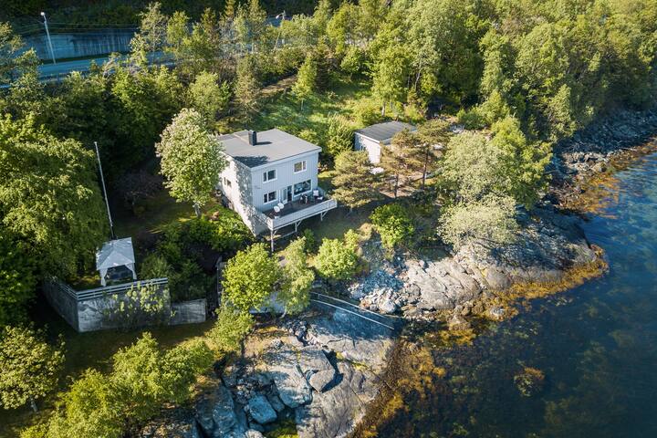 House by the sea with amazing view