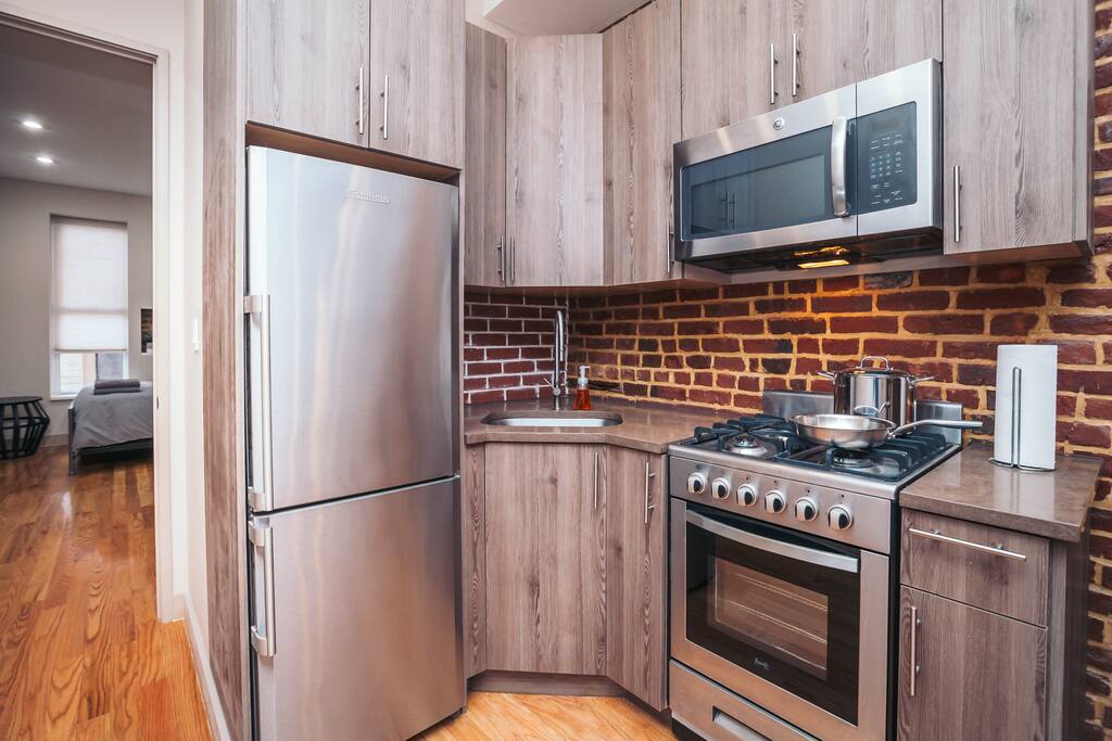 Fully equipped kitchen