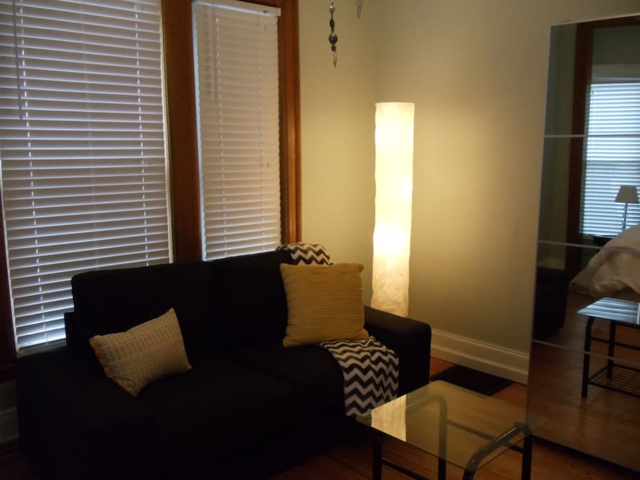 Cozy sitting area