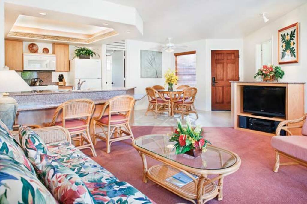 Living Room and Kitchen