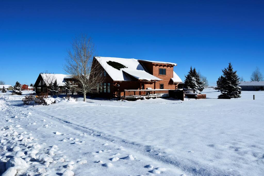 Great cabin for the winter months
