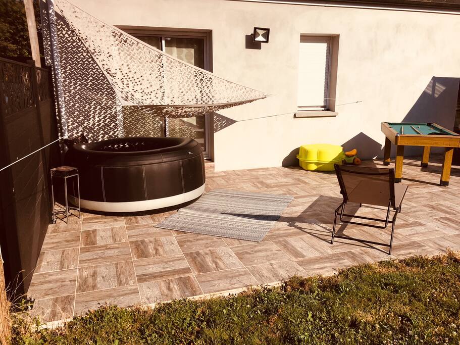 SPA 4 personnes jusqu'à 42°C
