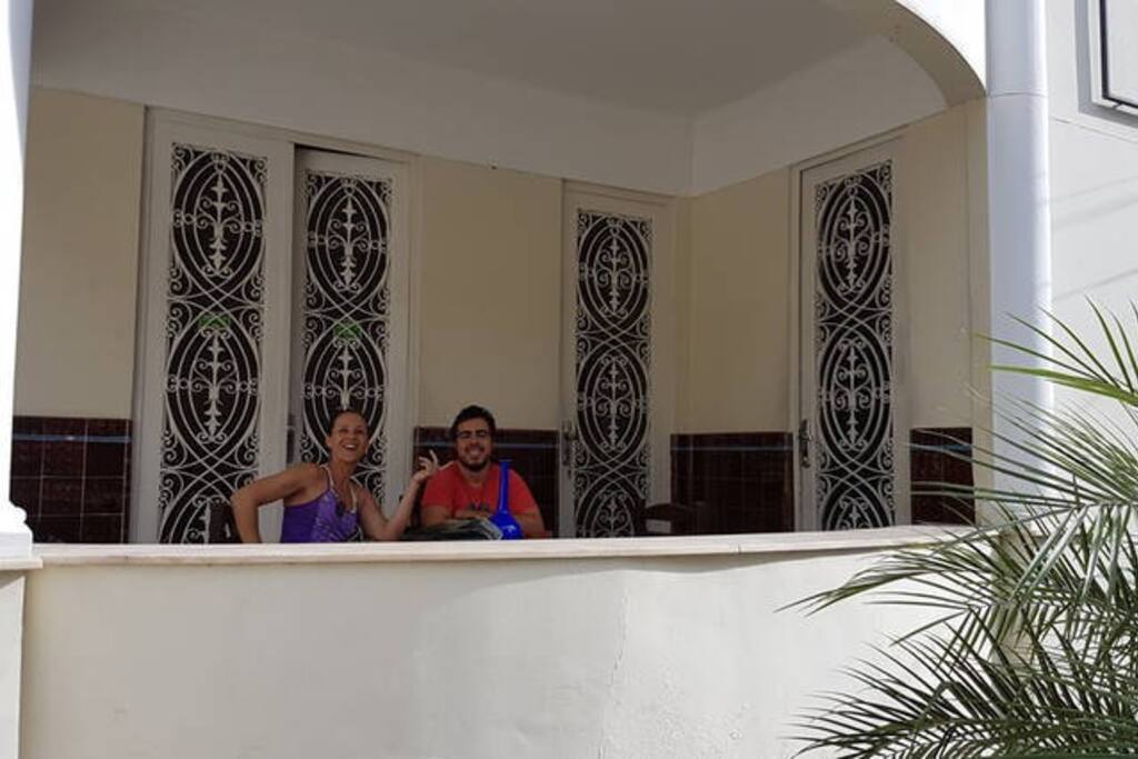 Entrada da casa com lobby