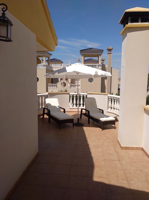 First floor terrace