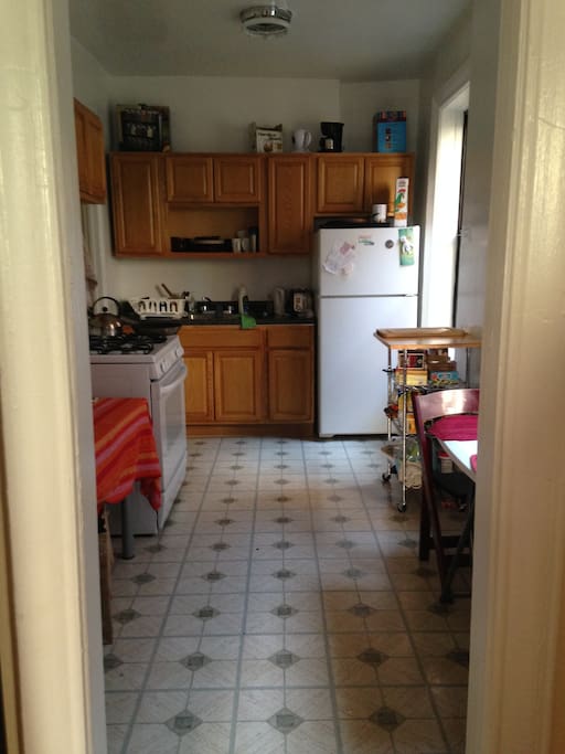 spacious kitchen