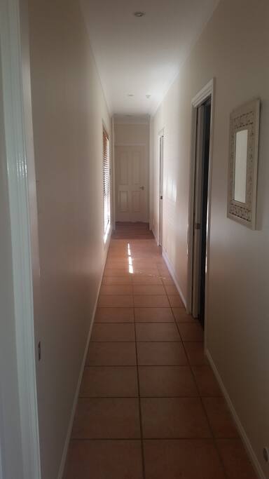 Shared hallway gives you access from the lift to your apartment.