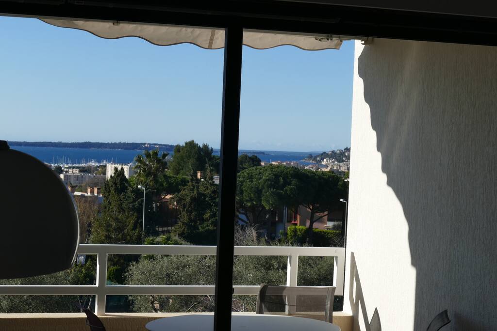 vue de la terrasse