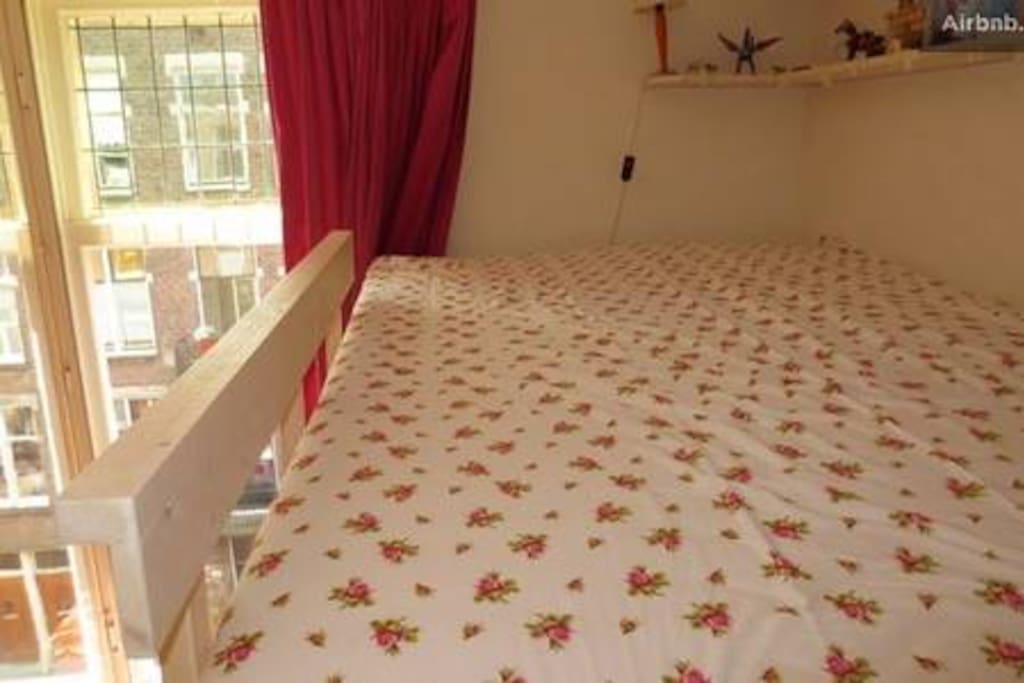 Bed is 2m x 1.20m