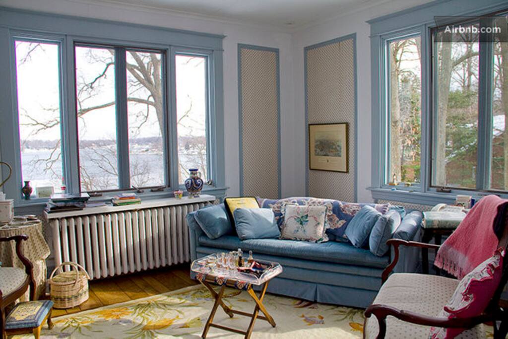 Relax & Watch DVDs In Sitting Room