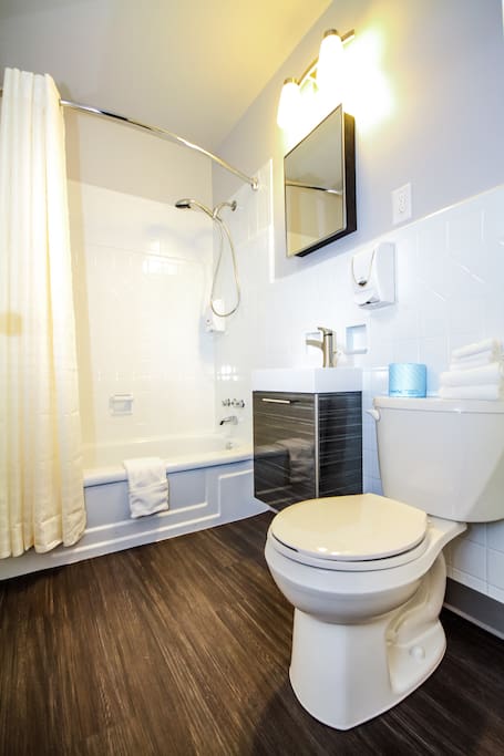 Clean Modern Bathroom